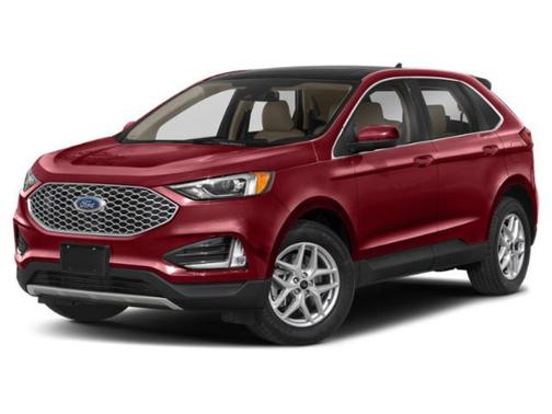 Rapid Red Metallic Tinted Clearcoat 2023 Ford Edge SEL
