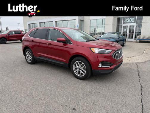 Rapid Red Metallic Tinted Clearcoat 2023 Ford Edge SEL