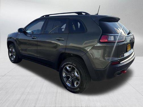 Olive Green Pearlcoat 2019 Jeep Cherokee Trailhawk Elite