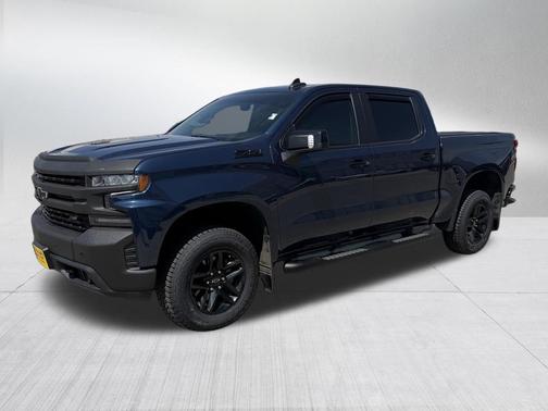 Northsky Blue Metallic 2021 Chevrolet Silverado 1500 LT Trail Boss