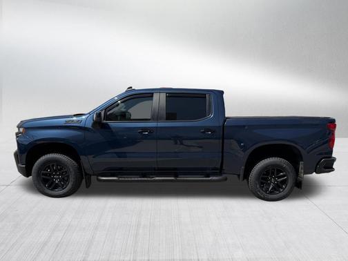 Northsky Blue Metallic 2021 Chevrolet Silverado 1500 LT Trail Boss