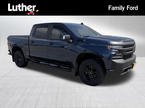 Northsky Blue Metallic 2021 Chevrolet Silverado 1500 LT Trail Boss