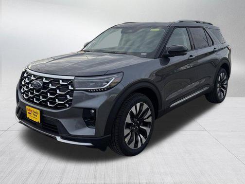 Carbonized Gray Metallic 2026 Ford Explorer Platinum