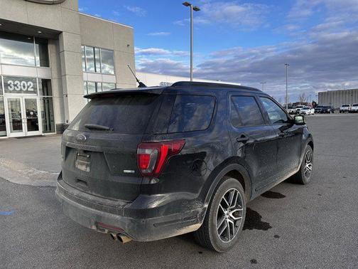 Shadow Black 2018 Ford Explorer Sport