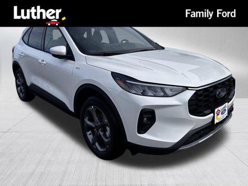star white metallic tri-coat 2026 Ford Escape ST-Line Select