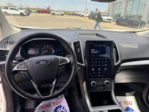 Oxford White 2024 Ford Edge SEL