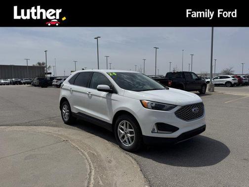 Oxford White 2024 Ford Edge SEL