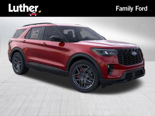 Rapid Red Metallic Tinted Clearcoat 2026 Ford Explorer ST