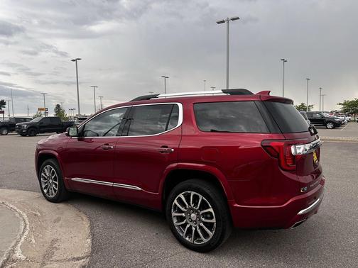Volcanic Red Tintcoat 2023 GMC Acadia Denali
