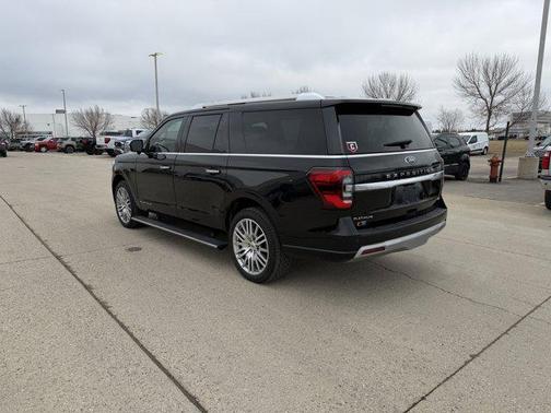 Agate Black Metallic 2023 Ford Expedition Max Platinum