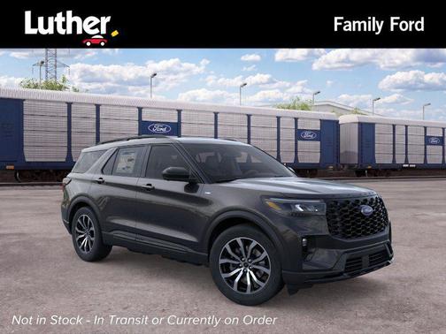 Agate Black Metallic 2026 Ford Explorer ST-Line