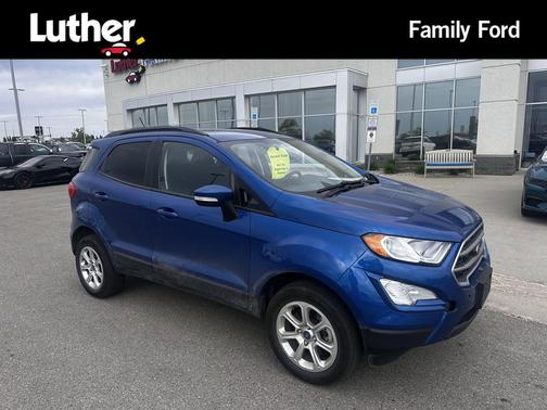 Lightning Blue Metallic 2021 Ford EcoSport SE
