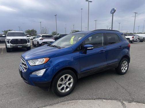 Lightning Blue Metallic 2021 Ford EcoSport SE