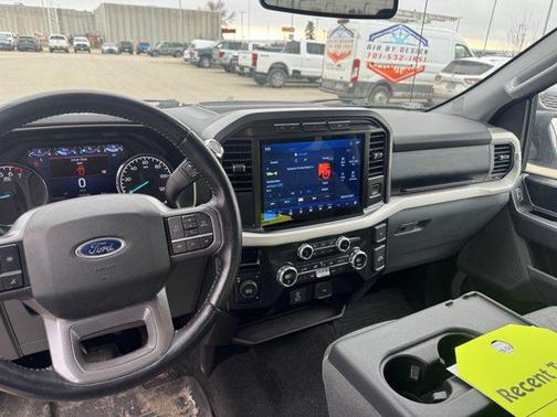 Space White Metallic 2021 Ford F-150 XLT