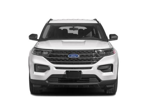 Star White Metallic Tri-Coat 2023 Ford Explorer XLT