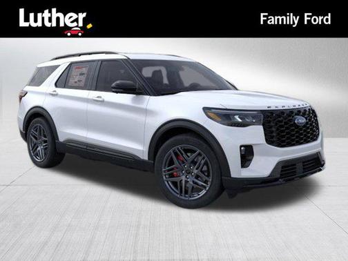 Star White Metallic Tri-Coat 2026 Ford Explorer ST