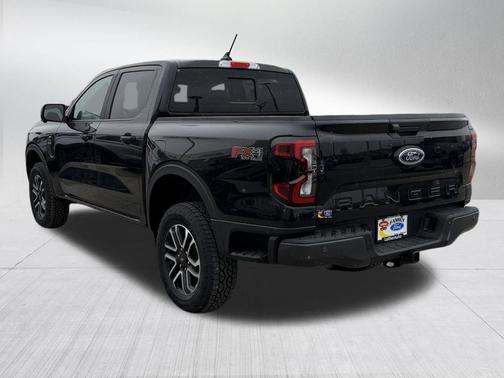 Shadow Black 2025 Ford Ranger LARIAT