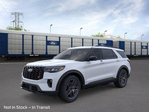 Space White Metallic 2026 Ford Explorer ST
