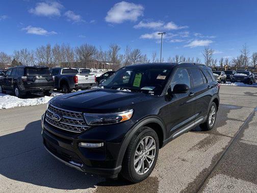 Agate Black Metallic 2023 Ford Explorer Limited