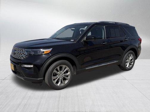 Agate Black Metallic 2023 Ford Explorer Limited