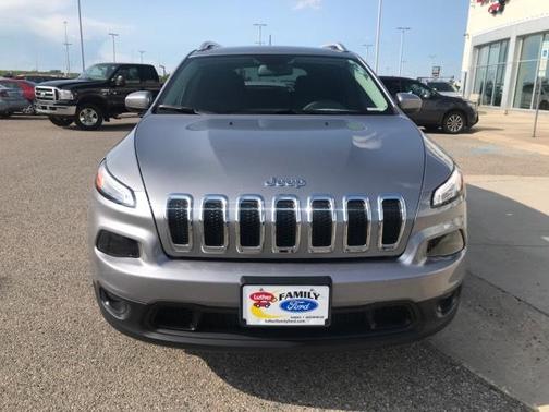 Billet Silver Metallic Clearcoat 2017 Jeep Cherokee Latitude