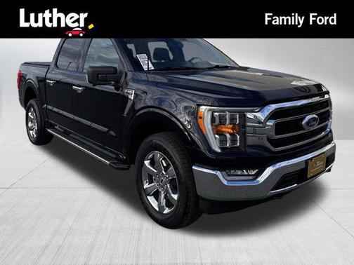 Antimatter Blue Metallic 2022 Ford F-150 XLT