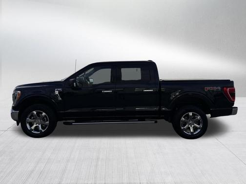 Antimatter Blue Metallic 2022 Ford F-150 XLT