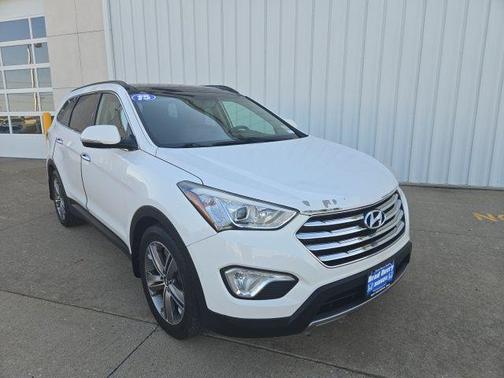 Monaco White 2015 Hyundai SANTA FE Limited