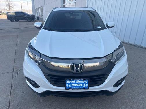 Platinum White Pearl 2021 Honda HR-V EX