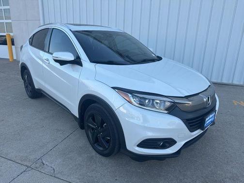 Platinum White Pearl 2021 Honda HR-V EX