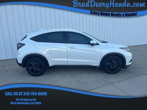 Platinum White Pearl 2021 Honda HR-V EX