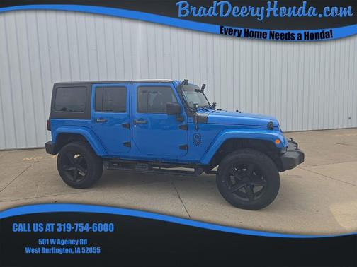 Cosmos Blue 2012 Jeep Wrangler Unlimited Sahara