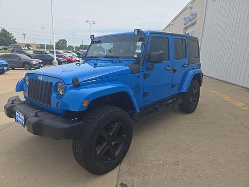 Cosmos Blue 2012 Jeep Wrangler Unlimited Sahara