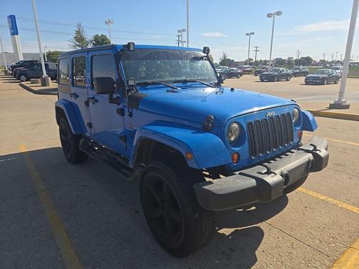 Cosmos Blue 2012 Jeep Wrangler Unlimited Sahara