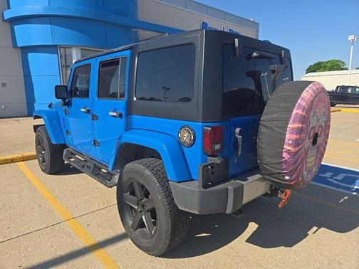 Cosmos Blue 2012 Jeep Wrangler Unlimited Sahara