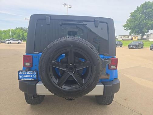 Cosmos Blue 2012 Jeep Wrangler Unlimited Sahara