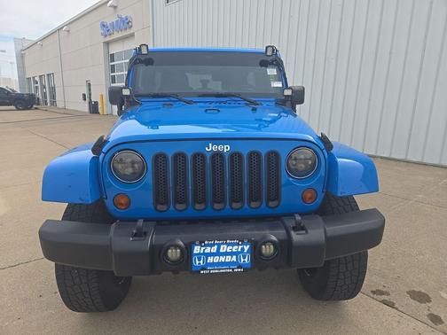Cosmos Blue 2012 Jeep Wrangler Unlimited Sahara