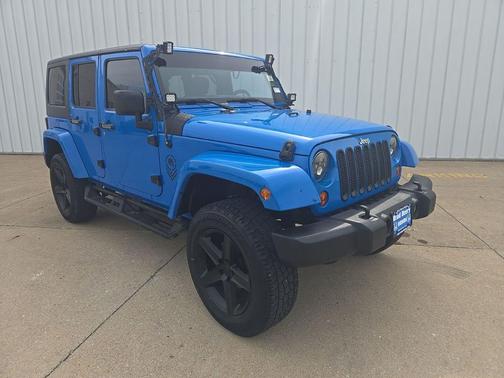 Cosmos Blue 2012 Jeep Wrangler Unlimited Sahara
