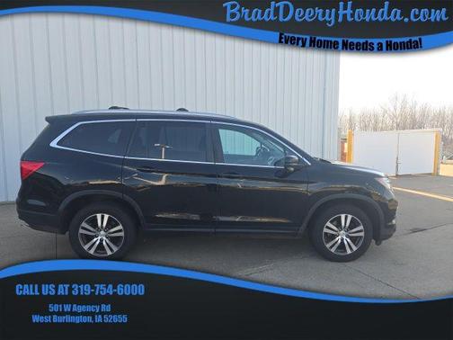 Modern Steel Metallic 2016 Honda Pilot EX-L