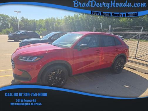 Milano Red 2027 Honda HR-V Sport