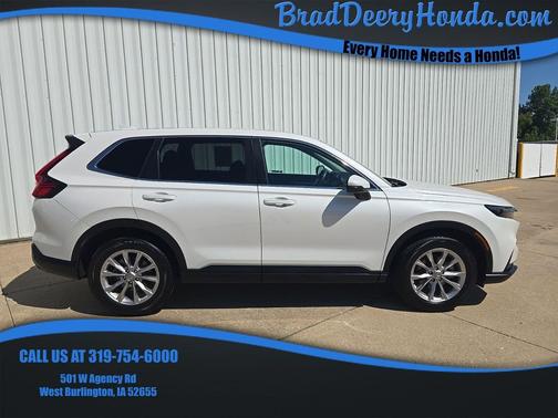 Platinum White Pearl 2023 Honda CR-V EX AWD