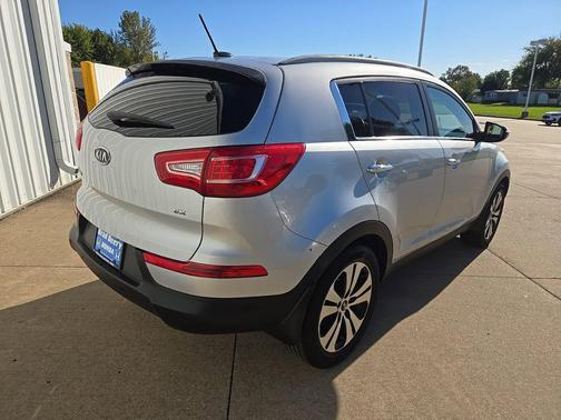 Bright Silver 2012 Kia Sportage EX