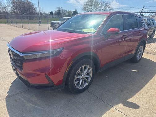 Radiant Red Metallic 2025 Honda CR-V EX AWD