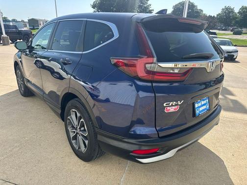Blue 2020 Honda CR-V AWD EX