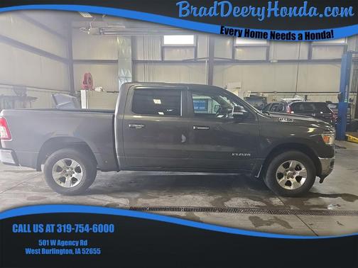 Granite Crystal Metallic Clearcoat 2020 RAM 1500 Big Horn/Lone Star