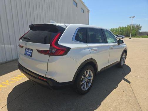 Platinum White 2025 Honda CR-V EX-L AWD