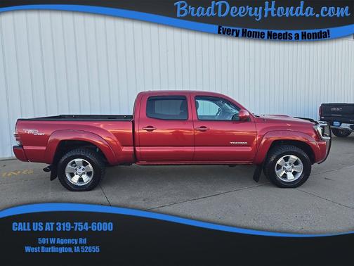 Barcelona Red Metallic 2010 Toyota Tacoma Double Cab