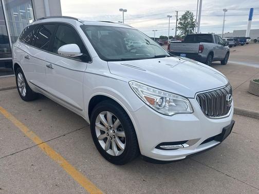 White Frost Tricoat 2016 Buick Enclave Premium