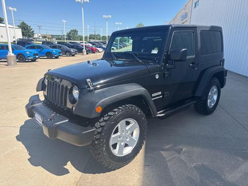 Black Clearcoat 2015 Jeep Wrangler Sport
