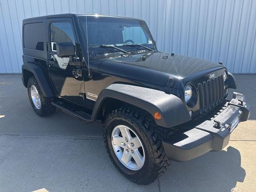 Black Clearcoat 2015 Jeep Wrangler Sport